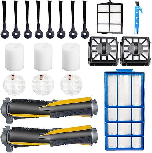 Piezas de repuesto para Shark IQ R101AE RV1001AE IQ R101 RV1001 RV1005AE RV1010AE RV1012AE RV2001AE Robot aspirador, kit de accesorios cepillo