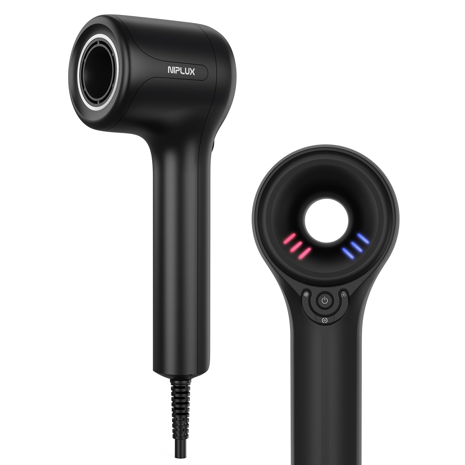 Amazon.co.jp: NIPLUX Hair Dryer, Quick Drying, Large Airflow Dryer