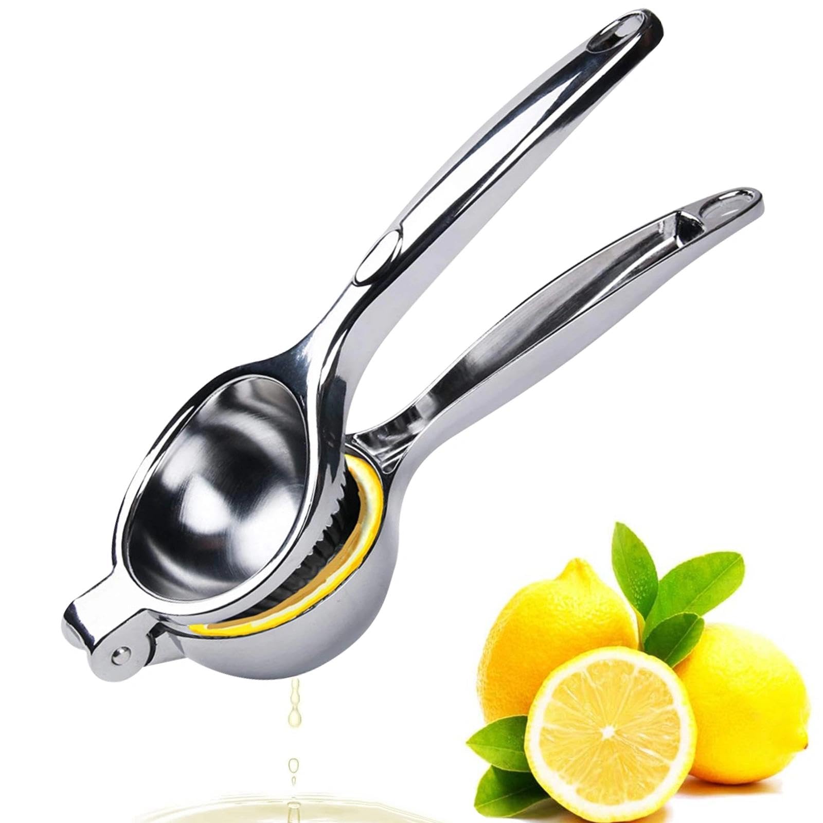 Prensa Manual para Cítricos, Exprimidor Limon Manual Profesional, Aluminio Exprimidor de Frutas, Lime Herramienta Exprimidor, 7 cm de Diámetro, para Limon Naranjas, para Naranja, Limón