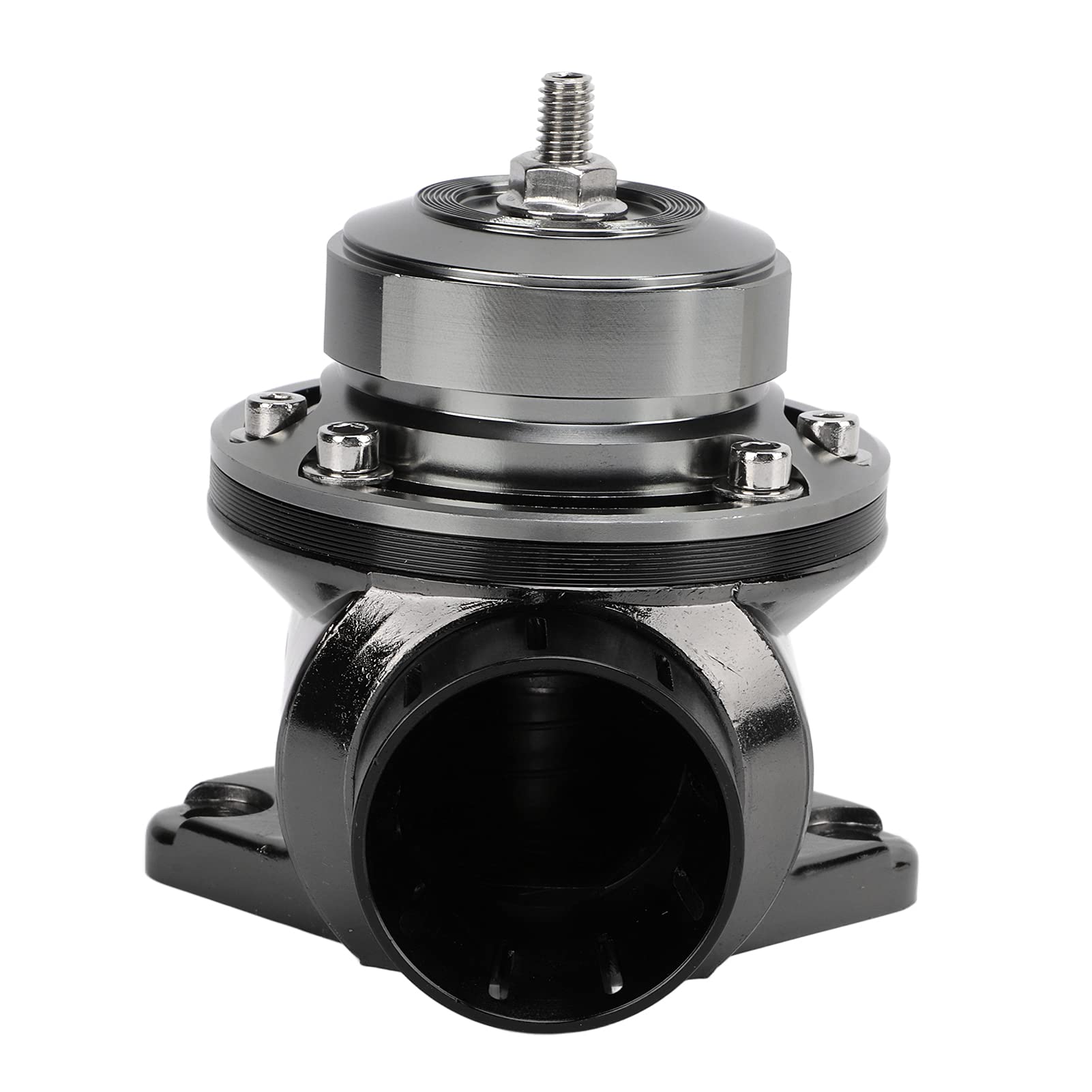 Kit De Válvula De Descarga,Kit De Válvula De Descarga De Recirculación,Válvula De Alivio De Presión Turbo Blow Off BOV ID 40 Mm Longitud 65 Mm Modificación Universal(negro)