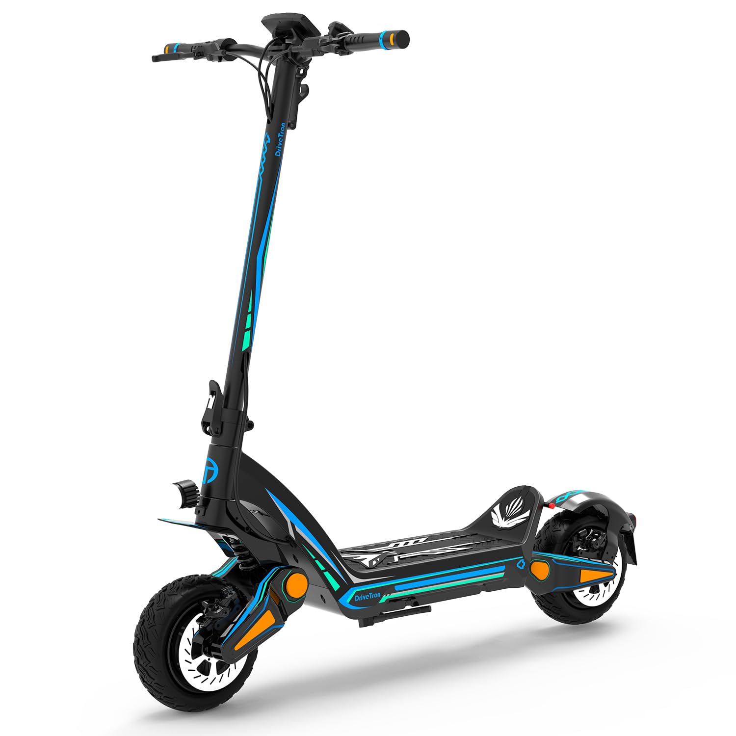 Electric Offroad Scooter - 50 MPH Fastest Dual Motor Adult Scooter 4400W Peak 11 Off-Road Tires 53-Mile Long