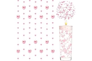 Radiant Pink Pearl String for Floating Serenity and Decor