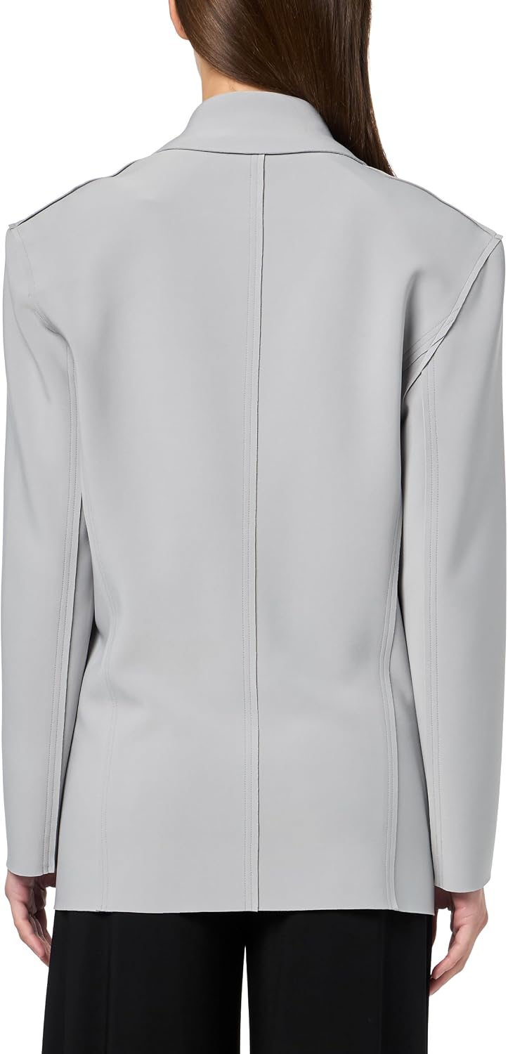 Norma Kamali mens Oversized Single Breasted Jacket