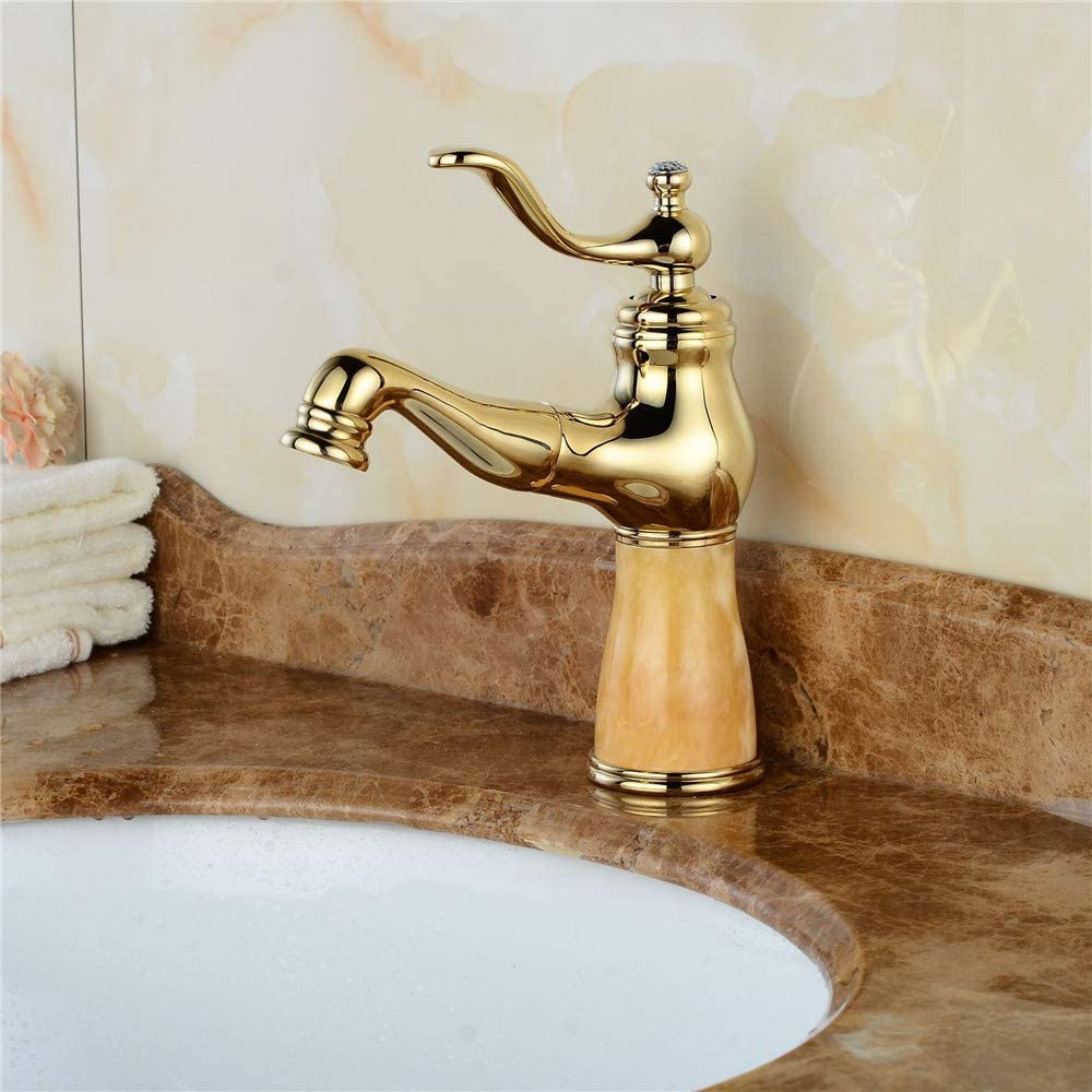 Rubinetto Lavabo Noodle con Irrigatore Estraibile Archaize Rubinetto Cucina Miscelatore Acqua Fredda Maniglia Singola Connessione Singola Rubinetto Giada,Five Comfortable Anniversary