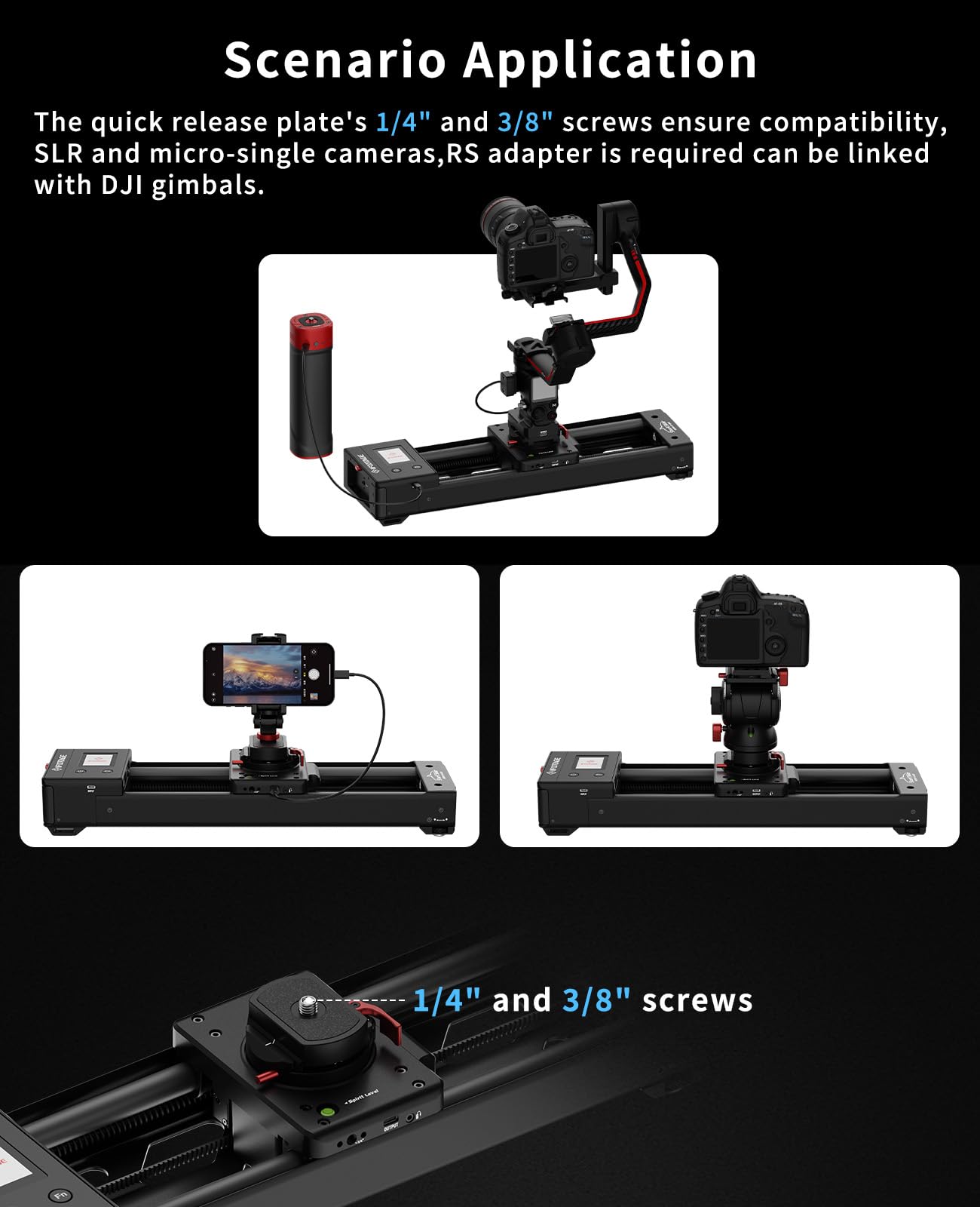 IFOOTAGE Shark Slider Nano II-660 (26 inch) Motorized Camera