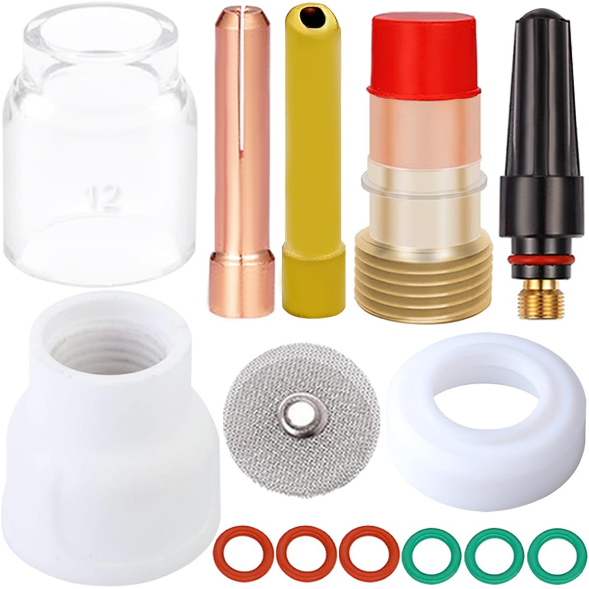 Kit TIG coupe en verre pour souder dans les angles et voir le bain de fusion