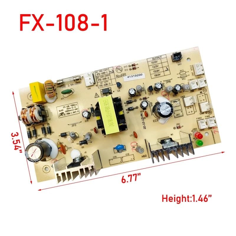 Scheda Di Controllo Per Frigorifero Da Vino FX-101/102/108 – Modulo Peltier TEC1-12705 12V 5A Per Termoelettrico, Compatibile 220V/110V
