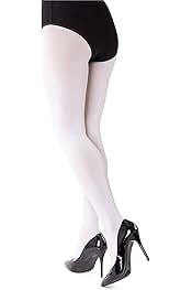 Glanz strumpfhose weiß Clearance