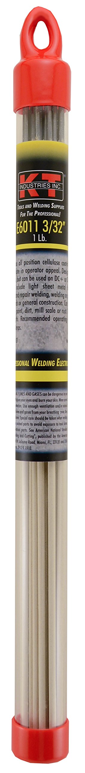 K-T Industries 6011 Electrode, 3/32-Inch, 1-pound