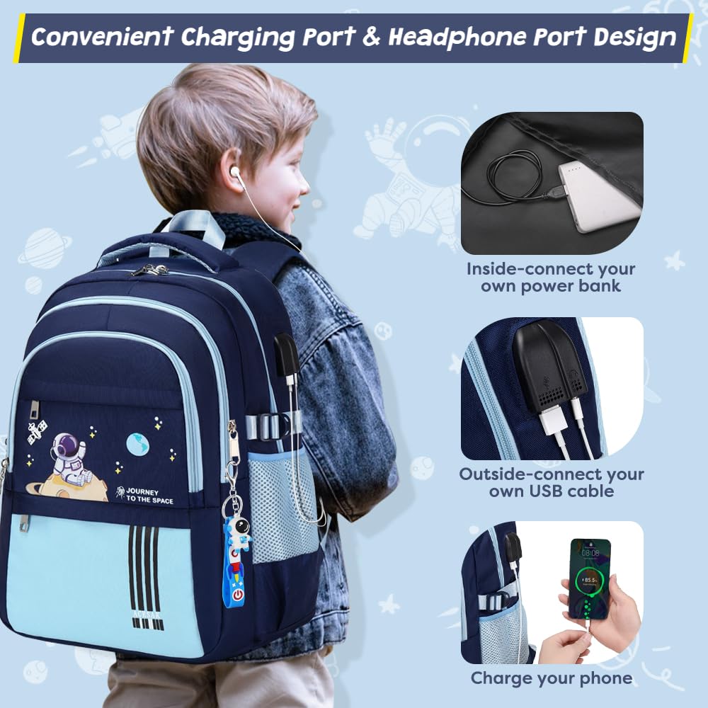 ACESAK 01 Sac à dos BAG-HP, bleu clair, grand, sac à dos