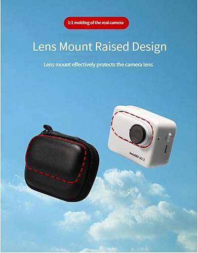 Miniatura 3 de LICHIFIT Mini bolsa de almacenamiento para cámara Insta360 GO3 y cámara de acción portátil funda protectora funda de transporte Shell Box accesorios