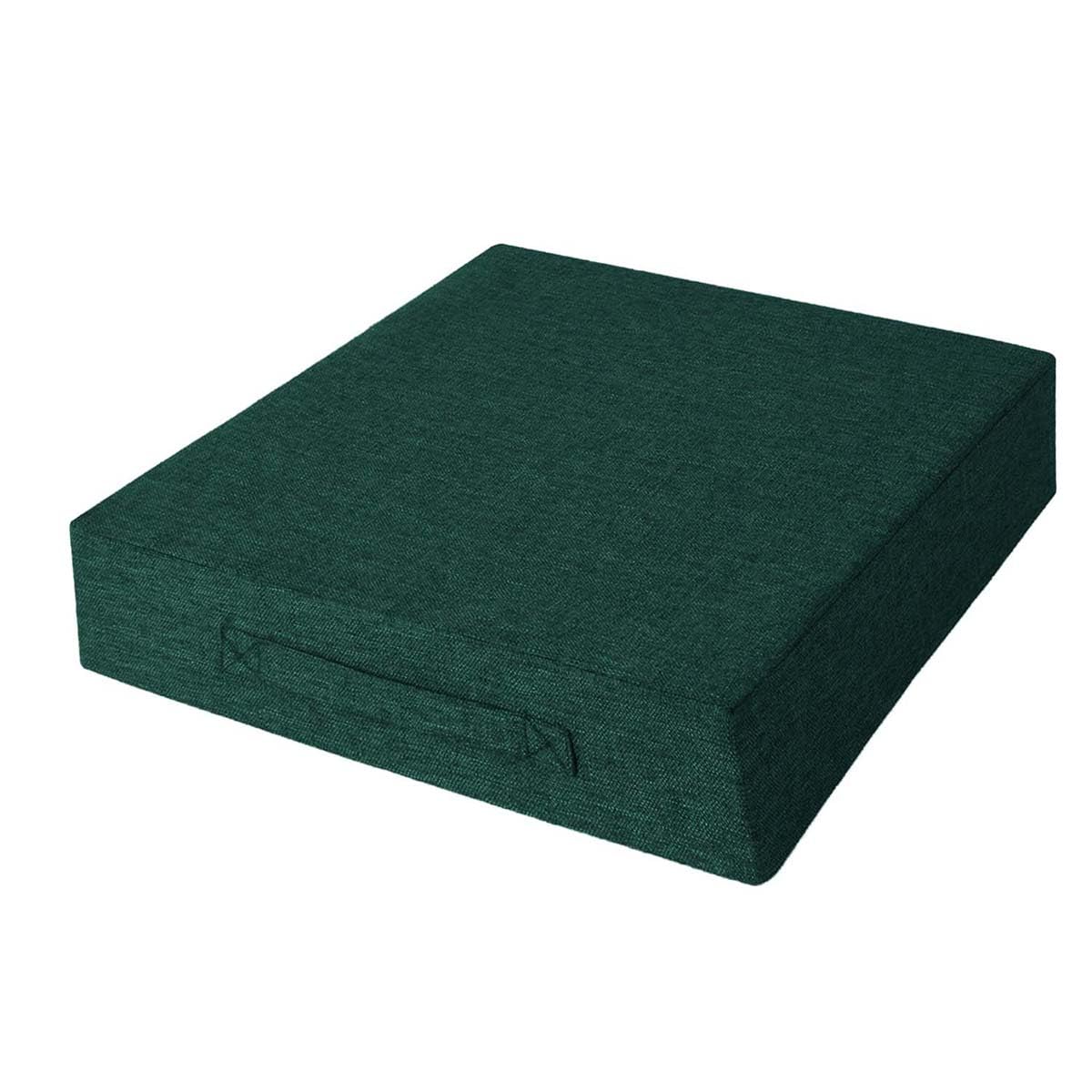 Coussin rehausseur grand format 40x40 antidérapant pour fauteuil roulant