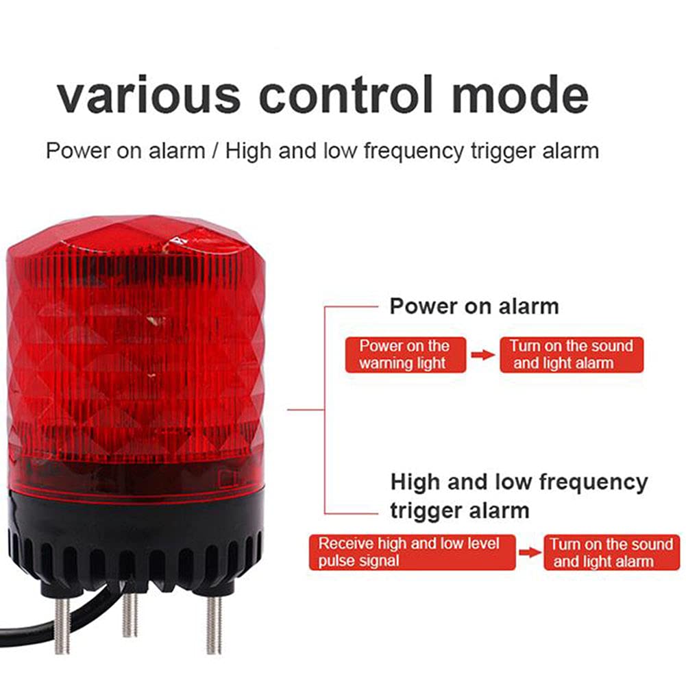 Luz emergenciaLuz LED Estroboscópica,12/24V Luz De Advertencia Luz Estroboscópica Rotativo Luces De Emergencia Con Base Magnética Homologado Para Tractor Camion Vehículo Remolque,Azul