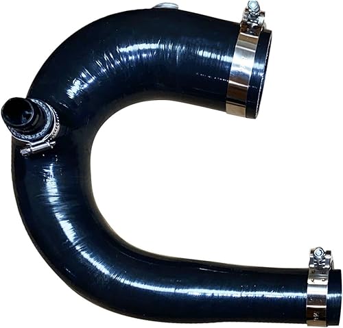Compatible con RPM SxS Compatible con Polaris RZR Compatible con Pro XP y Turbo R BLACK Silicone Intake J-Tube 2020-2022