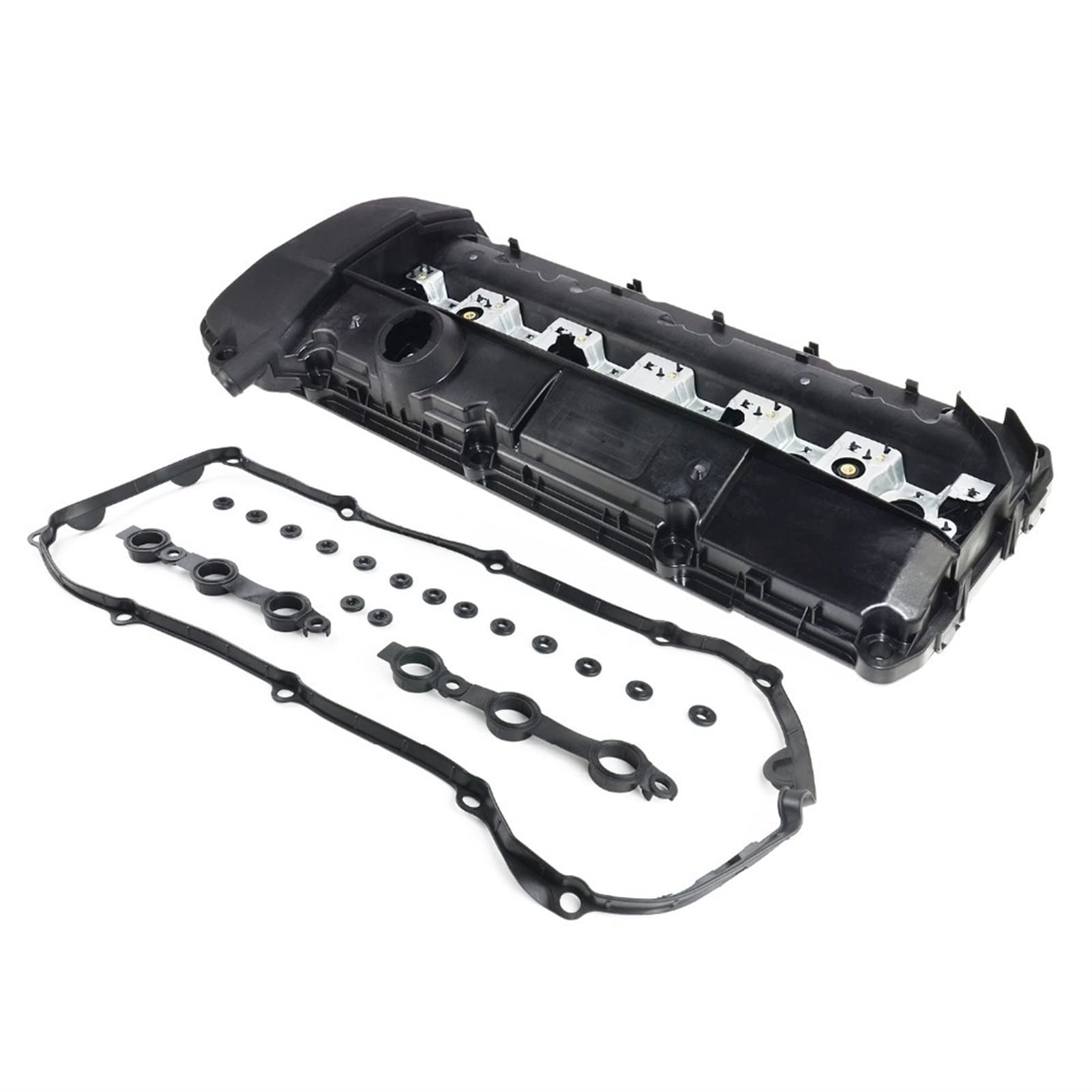 Głowica silnika Głowy Top Kabel Zawór Rocker Pokrywa z uszczelką B-M-W E39 E46 E53 Z3 11121432928