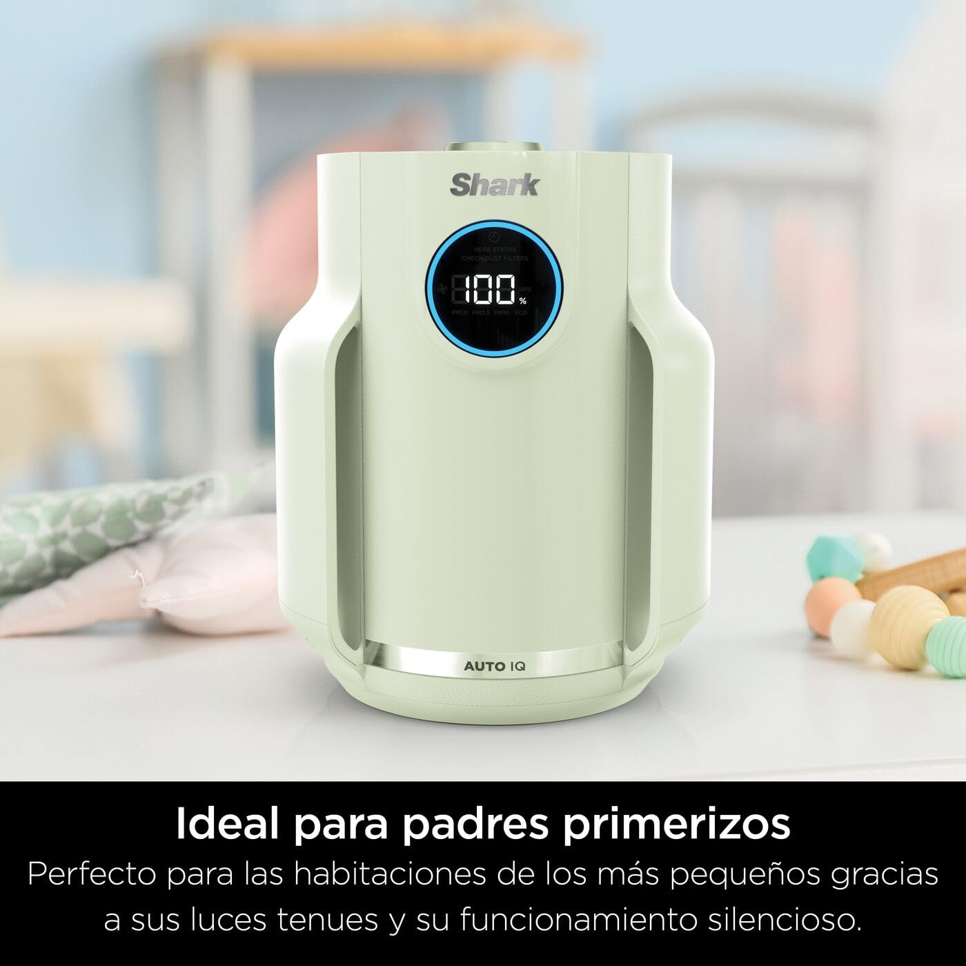 Shark NeverChange, Purificador de Aire, Alcance 23 m², Menta HP072EUGN