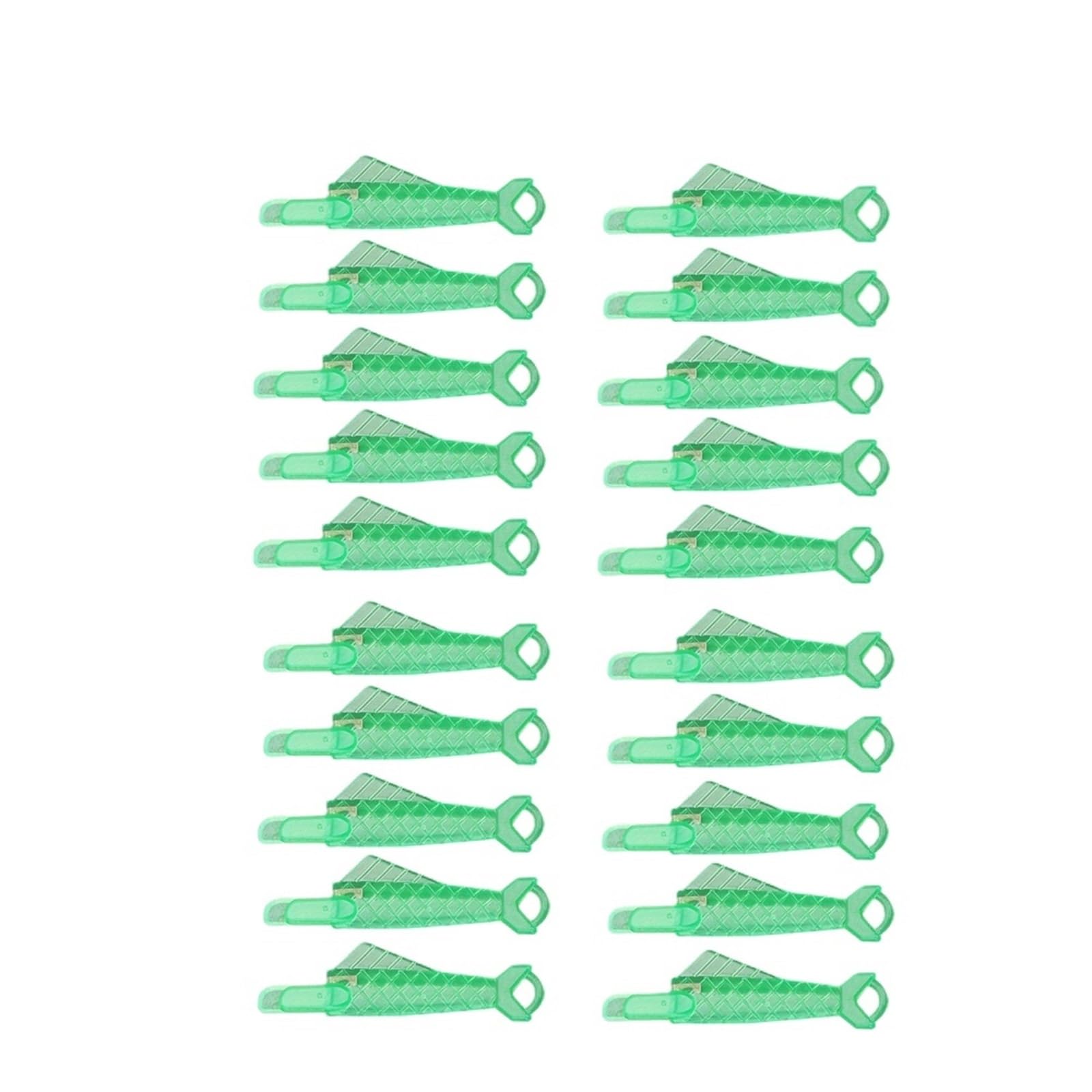 Automatic Needle Threaders 120 Pcs Green for Hand Sewing