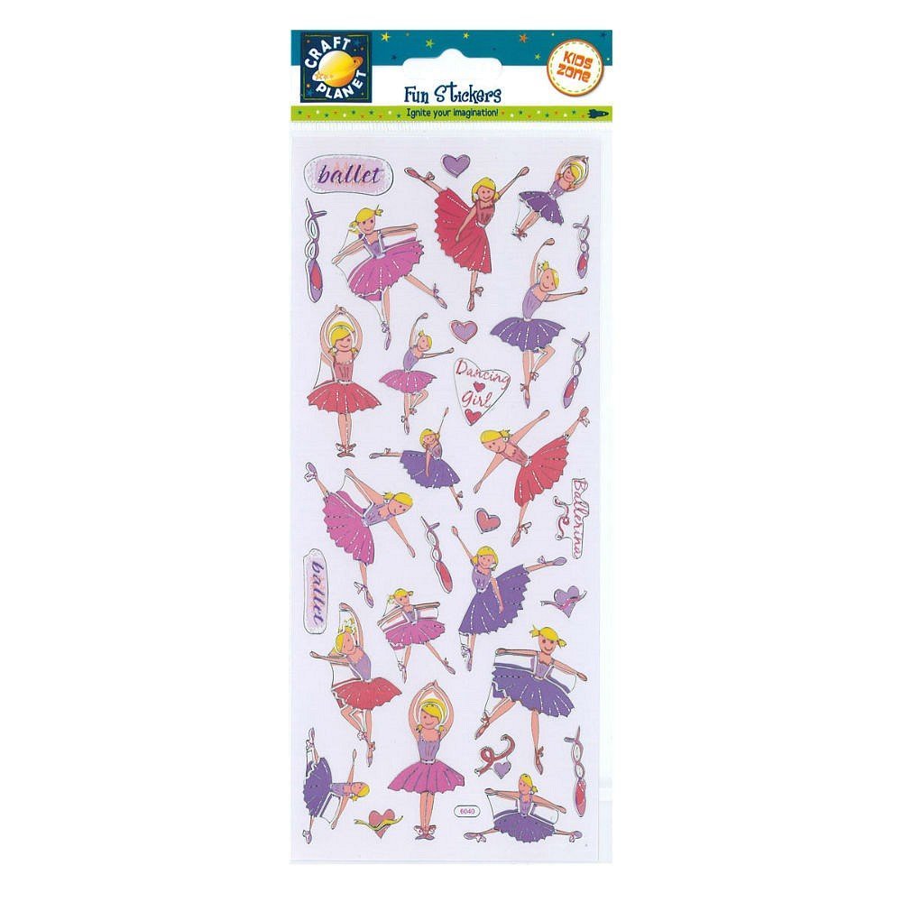 Craft Planet CPT 805272 - Adesivi assortiti, motivo: animali di compleanno