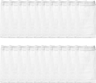 HOIIME Pack of 20 Pool Vacuum Cleaner Micro Filter Bags, Swimming Pool Skimmer Socks for Pool Blaster Water Catfish, Max CG, Aqua Broom and Other Pool Blaster Vacuum Cleaner Replacement (P30X022MF)