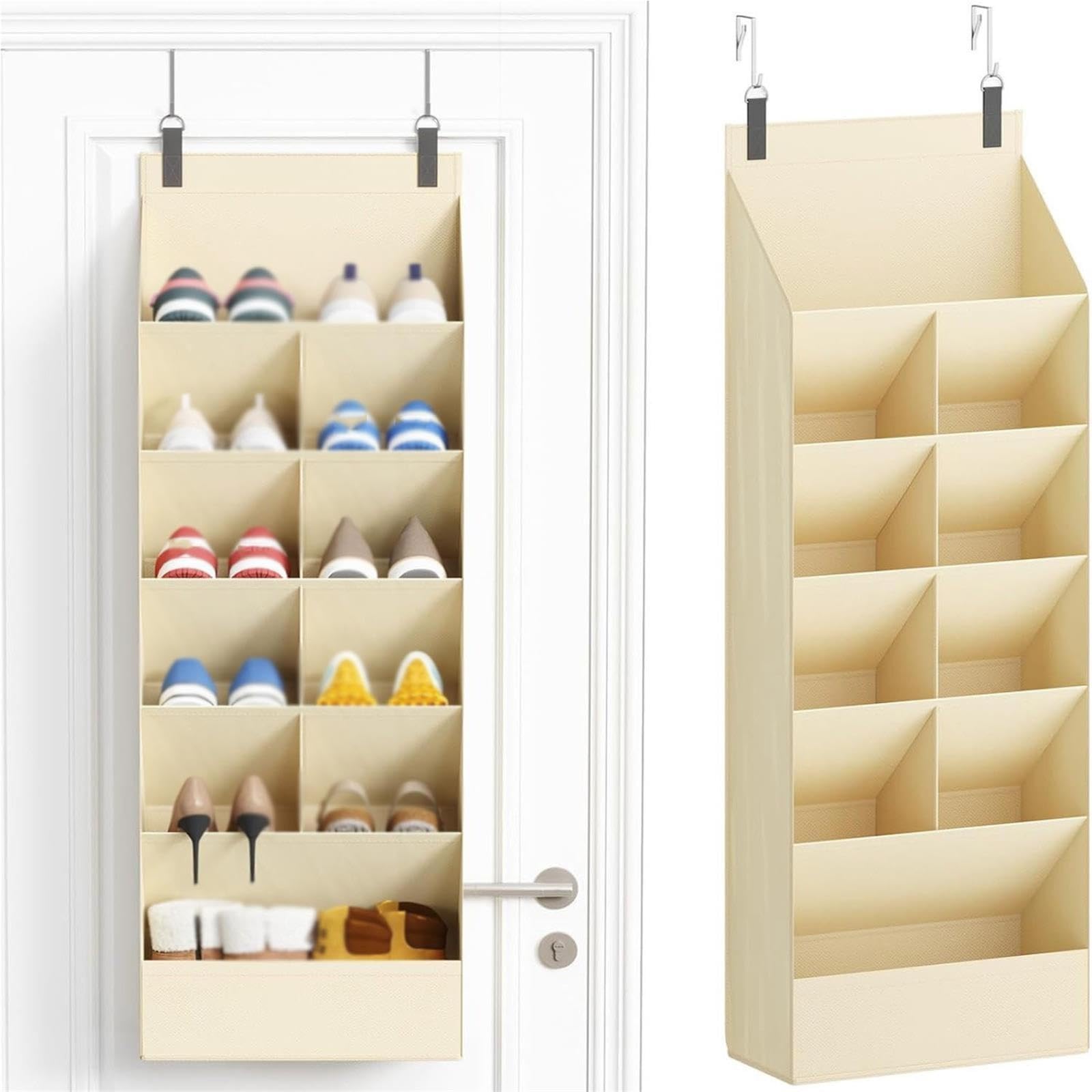Étagère à Chaussures au-Dessus de la Porte, Organisateur de Chaussures
