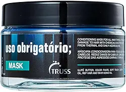 Truss Uso Obrigatório Máscara Capilar | Reconstrução e Hidratação Profunda | 180g