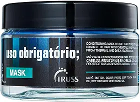 Truss Uso Obrigatório Máscara Capilar | Reconstrução e Hidratação Profunda | 180g