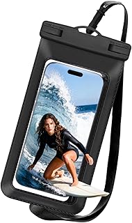 【IPX8認証・完全防水】スマートフォン防水ケース。海水・プール・水中撮影に対応。ウォーターパーク、ラフティング、サーフィンなど、様々なシーンでご利用いただけます。iPhoneシリーズ、Huawei、Xperia、Galaxyなどの主要スマートフォンに対応