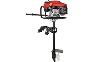 HANGKAI 4 Stroke 6 HP Small Boat Motors for Fishing