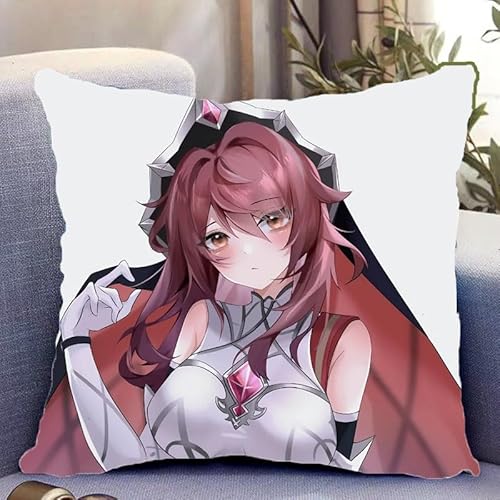 YYATT Game Coussin Rembourré pour Rosaria 35 * 35CM, Housse de Coussin Double Face Décoration D'intérieur pour Les Fans Joueurs Cadeaux,10