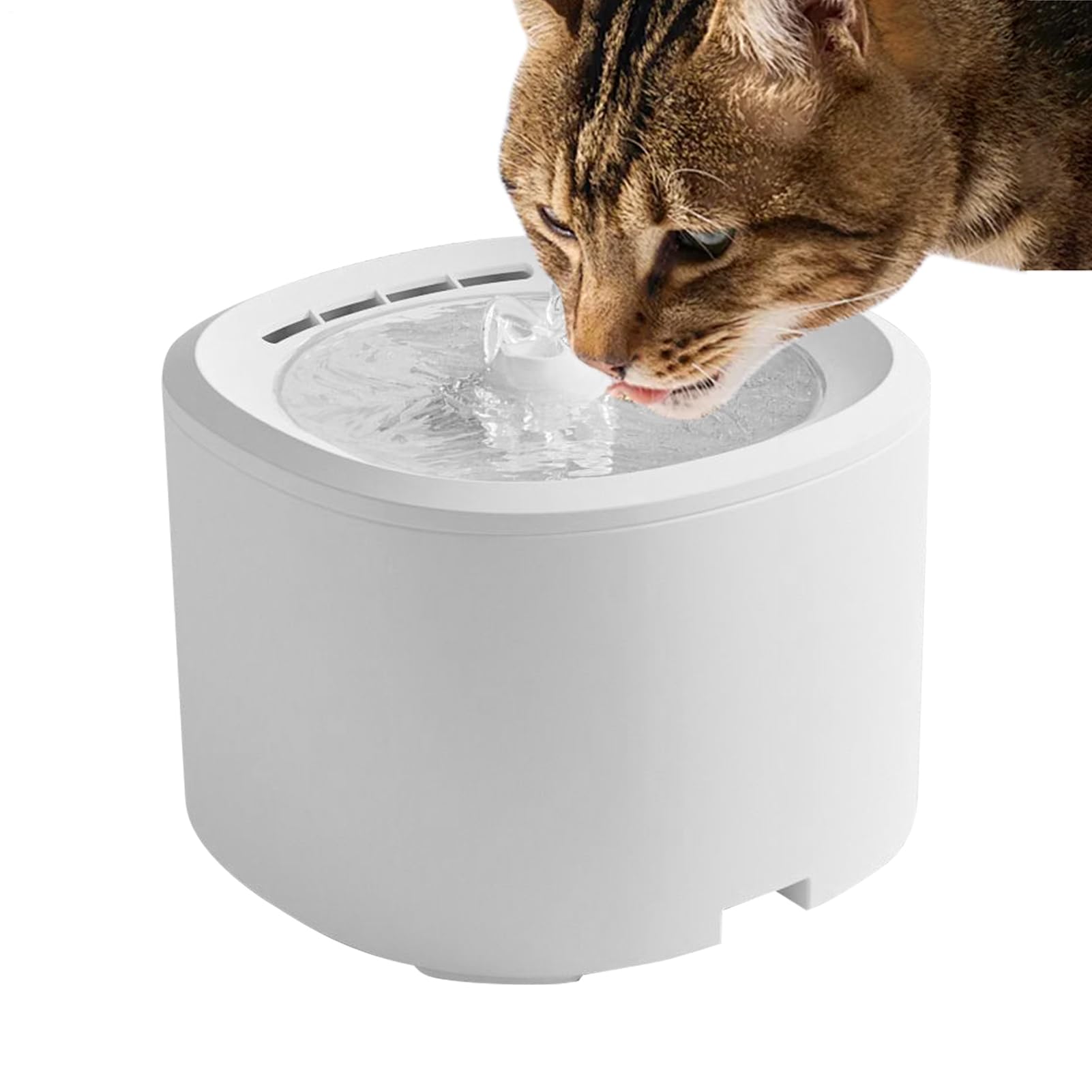 Fuente de gato de alta capacidad con estación de bebida automática silenciosa de 3L