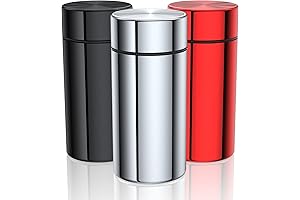 Portable Aluminum Storage Jar 3-Pack: Airtight, Smell Proof, Waterproof