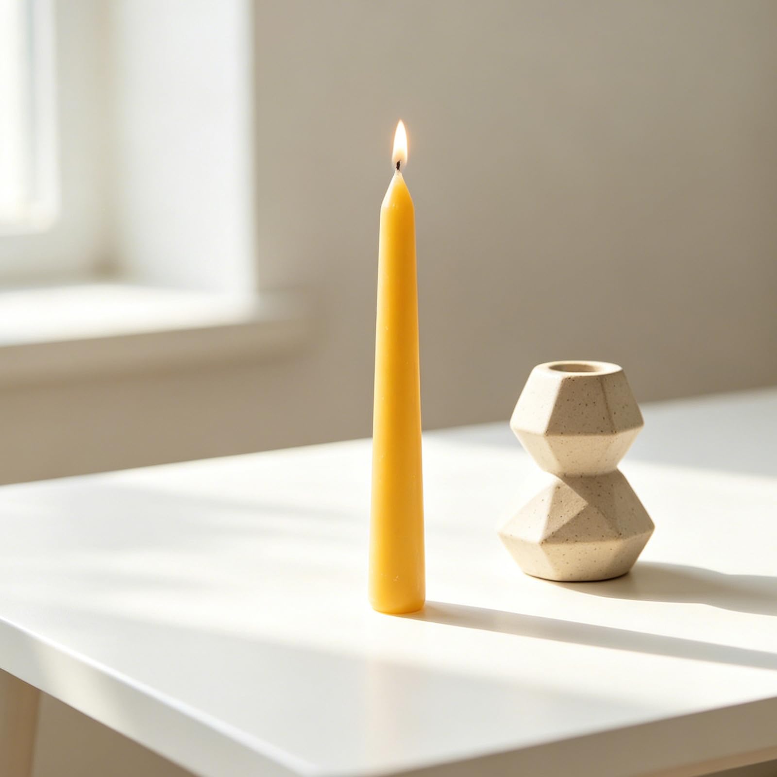 12er-Pack Meditationskerzen: 9 Stunden Brenndauer – Mini-Spitzkerzen – Geschenk für Frauen zur Meditation, Entspannung und spirituellen Besinnung