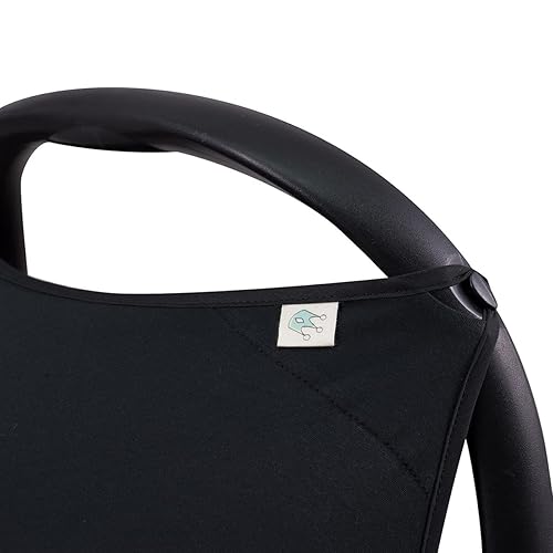 Miniatura 5 de JYOKO Toldo con capucha de algodón para niños compatible con Maxi COSI Cabriofix, Pebble (serie negra)