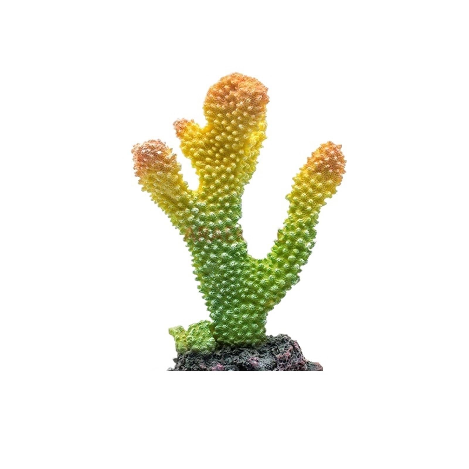LTYKNGH Aquarium Plants Large Scale Fish Tank Coral Landscape Simulation Decoration Ornaments, Sea Stone Interior Rockery Shelter(Color2)
