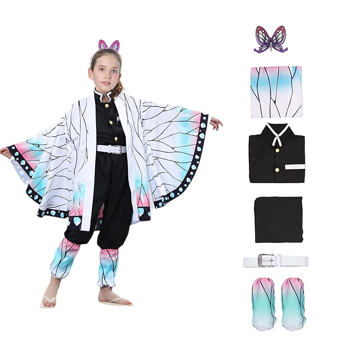 Buy SAMDIGO Anime Slayer Nezuko Tanjirou Cosplay Costume Outfit