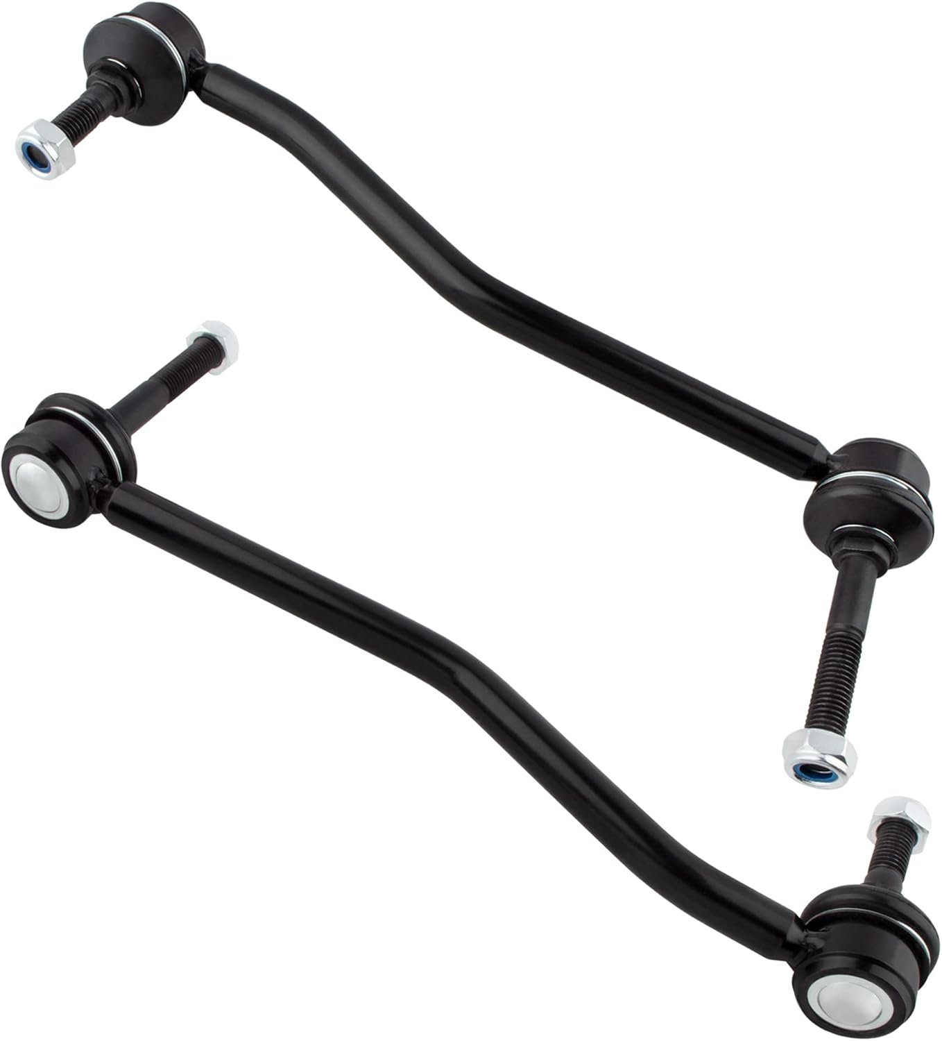 BOXI (Set of 2) Front Stabilizer Sway Bar End Links Fit for Ford Excursion 4WD 2000 2001 2002 2003 2004 2005 | for Ford F-250 F-350 F-450 F-550 Super Duty 4WD 2000 2001 2002 2003 2004 | K80273 K80274
