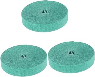 Kisangel 3pcs 10 Plants Organizer Wide Stretch Tie Tape Wire Storage Rack Memorial Ornaments Garage Storage Hanger Green Tie Cord Organizer Cable Ties Greenery Branch