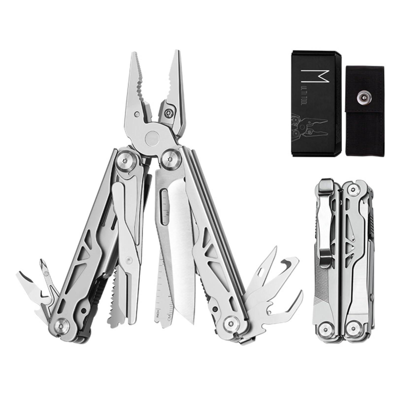 Outil multifonction de poche EDC pour camping et survie