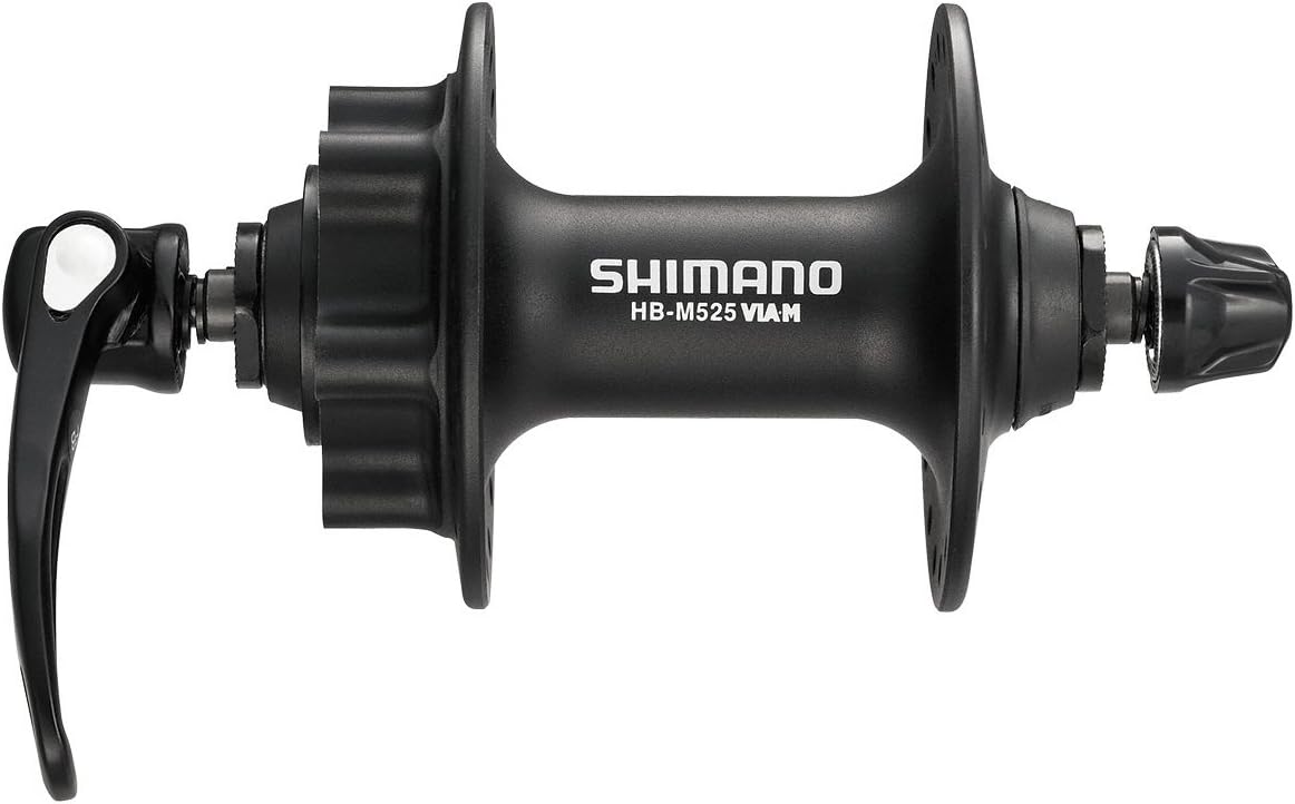 SHIMANONew Deore M525A 32h Front 6-Bolt Disc Hub Black