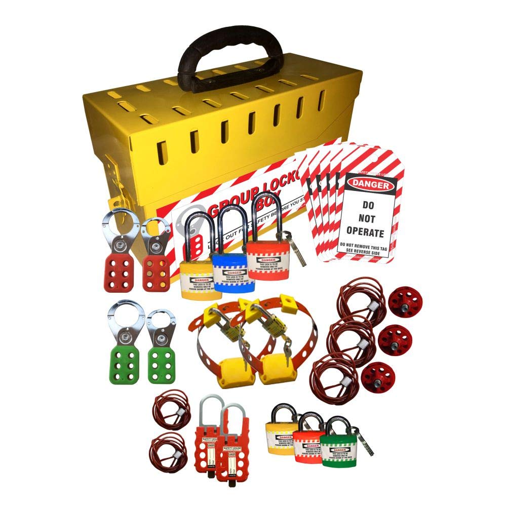 Group Lockout Box Loto Kit-331 Set Of 1 Safety House Loto