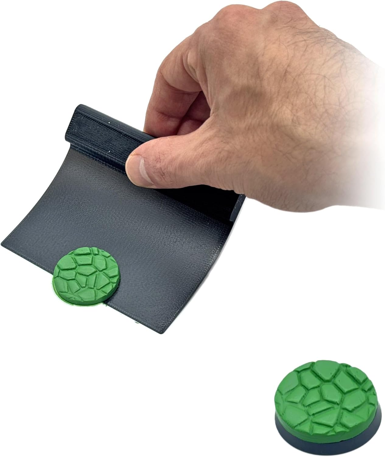 EnderToys Mini Texture Roller (Starter Set) - Textured Rolling Pin and Accessories for Modeling Putty and Clay