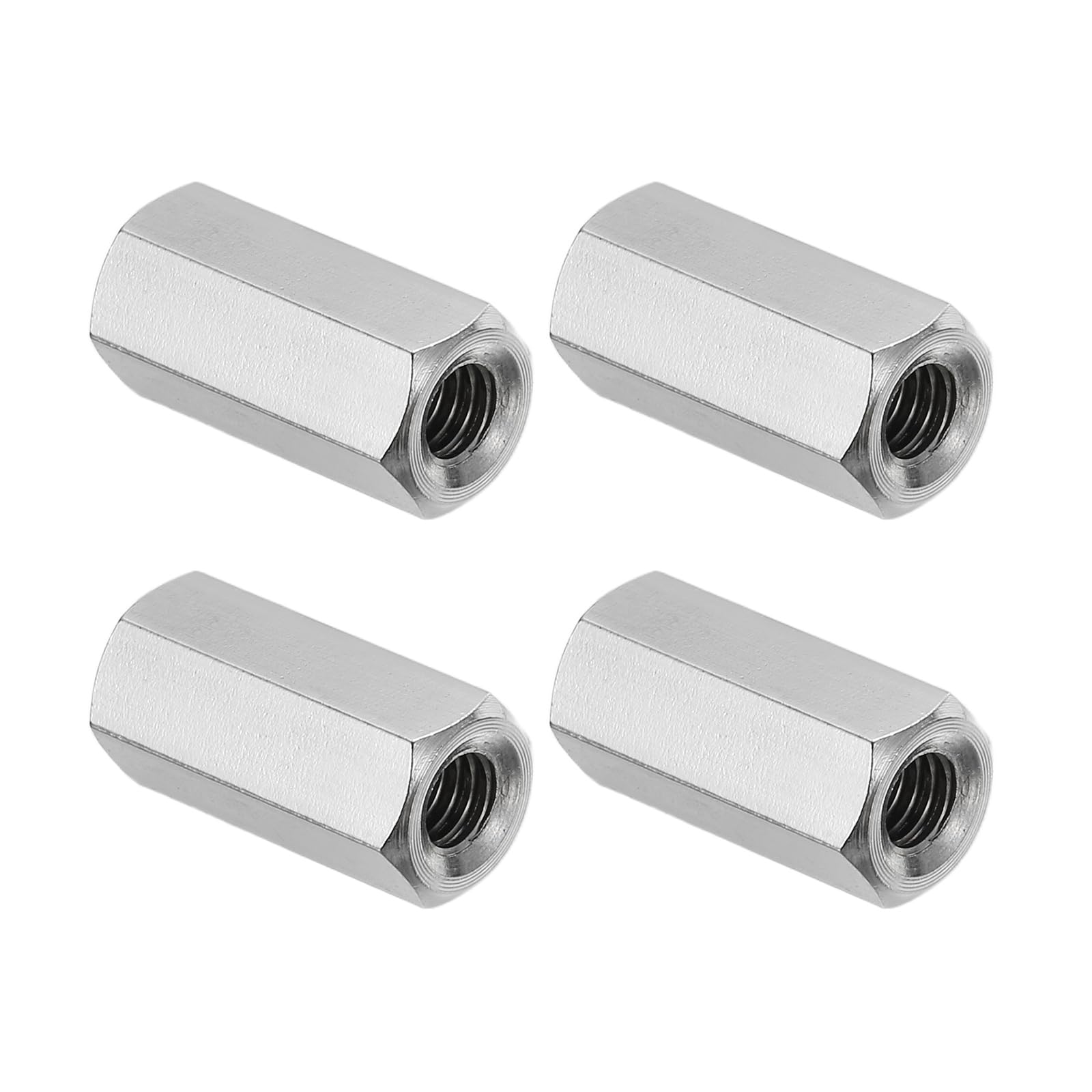 M6 Stainless Steel Coupling Nuts - 6 Pack -16