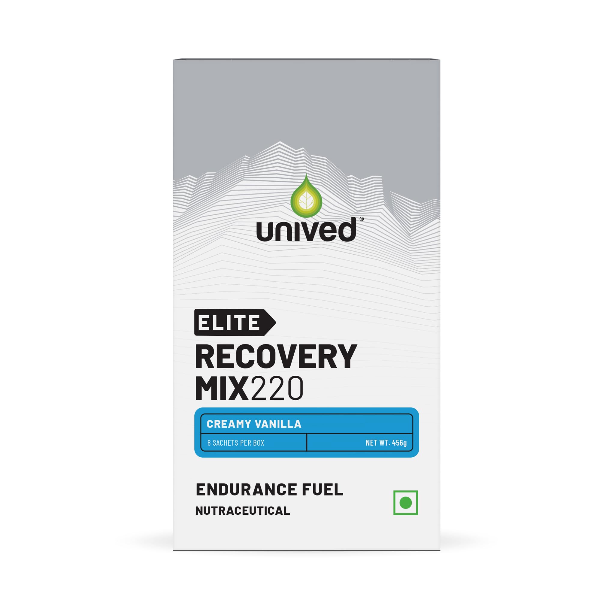 Unived Elite Recovery Mix | Post-Workout Recovery Drink | 4:1 Carb to Protein, Electrolytes, Vitamins & Curcumin (Creamy Vanilla)-image-17