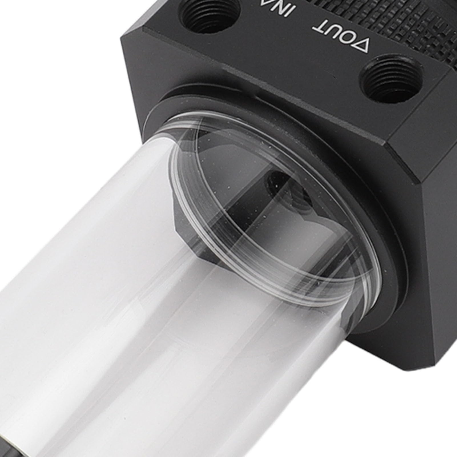 Pompa 'Acqua per PC, Serbatoio di Raffreddamento Ad Acqua da 5900 Giri/min con Filtro a 30 Maglie 1100 L/H, Supporta la velocità Automatica Pwm, Serbatoio della Pompa Integrato