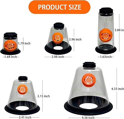 Miniatura 6 de Juego de máscaras de oxígeno para mascotas, ayuda respiratoria diseñada por veterinarios para perros, gatos, pájaros, animales, 5 tamaños, fácil de