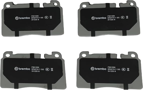 Brembo P85133N Premium Ceramic Front Disc Brake Pad Set AUDI OE# 8R0698151AB
