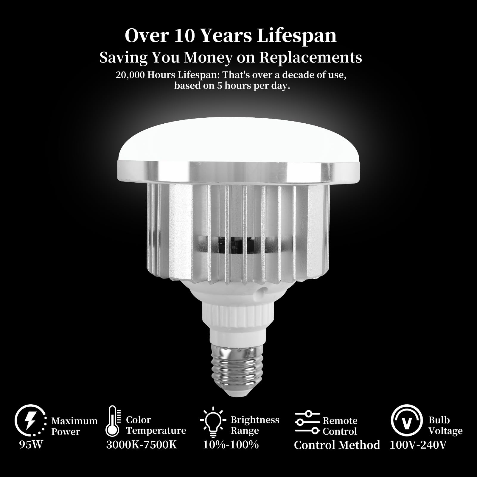 Profesjonalny zestaw oświetleniowy softbox 40 x 40 cm – żarówka LED 95 W (3000-7500 K, E27) - światło studyjne do fotografii, nagrywania wideo, transmisji na żywo, nagrywania portretów