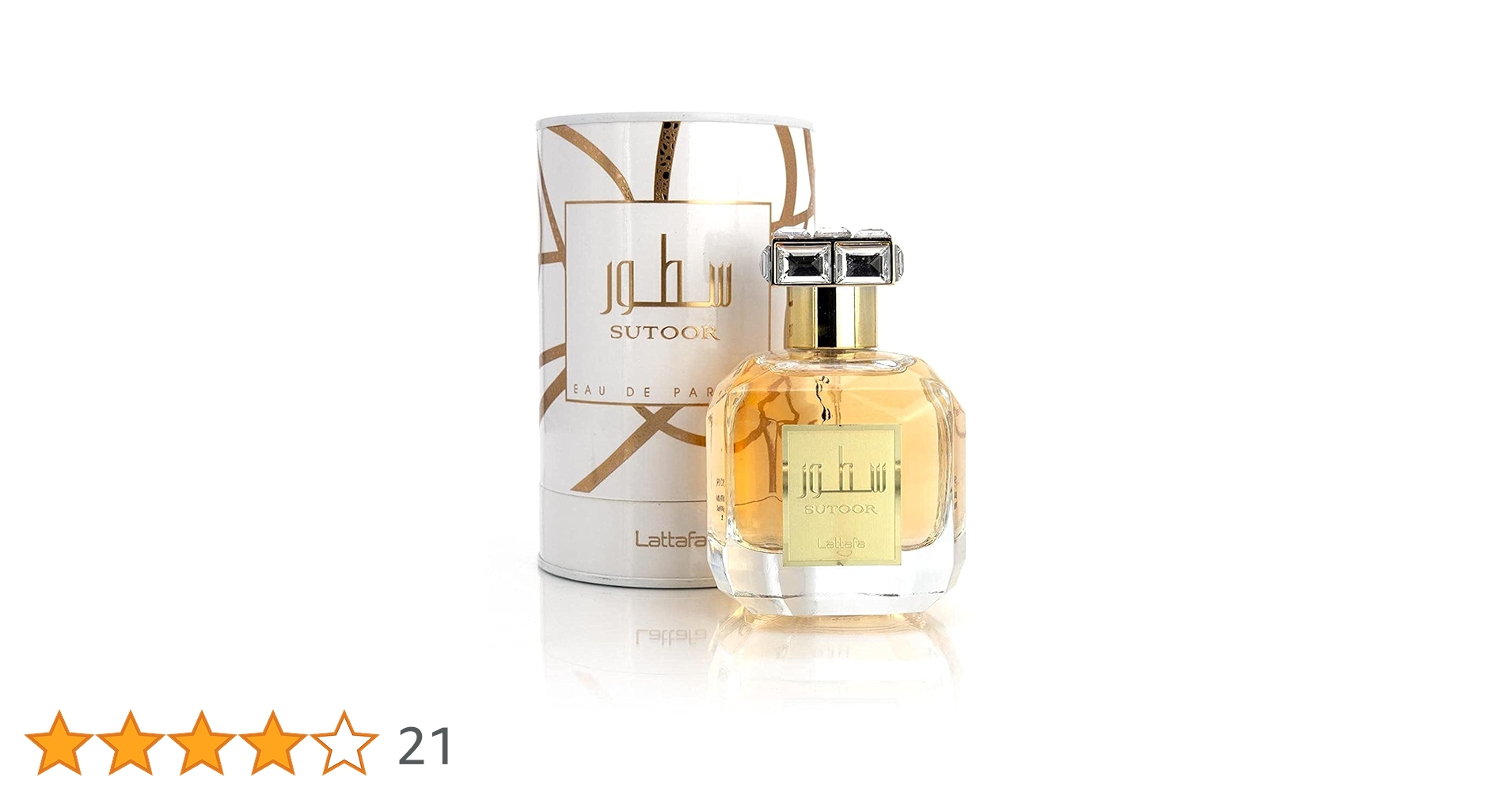 香水(女性用) Lattafa SUTOOR Eau de Parfum Lattafa Sutoor for Women Eau De Parfum Spray, 3.4 Ounce