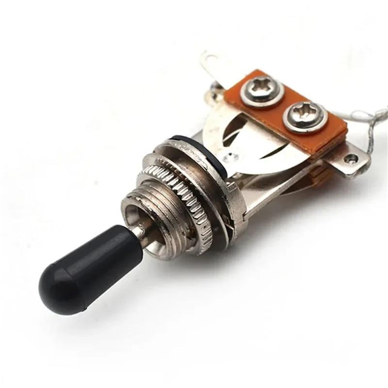Arnés Cableado Guitarra Profesional Arnés de guitarra 1V1T A500K potenciómetro push pull e interruptor de palanca de tres vías B500K con conector de salida de 6.35 pulgadas(2)