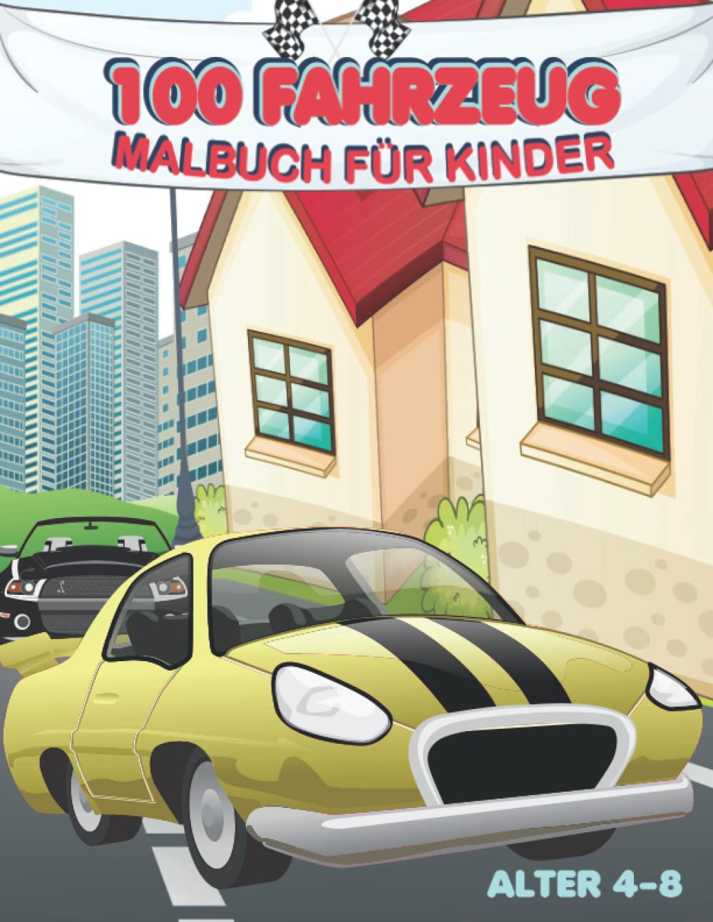 Bruder Traktor Karte – Quadratische Geburtstagskarte Für Jungen Mit Digger & Baby-Traktor-Motiv